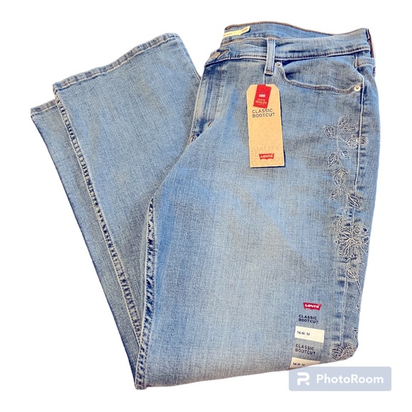 Levi's Sculpt Desert Dreamin Bootcut Jeans NWT - Picture 5 of 9